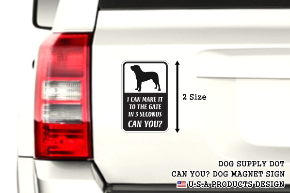 CAN YOU?マグネットサイン:土佐犬