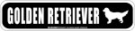 画像2: GOLDEN RETRIEVER [MAGSIGN] アメリカ道路ストリート標識 マグネット＆ステッカー：ゴールデンレトリーバー (2)