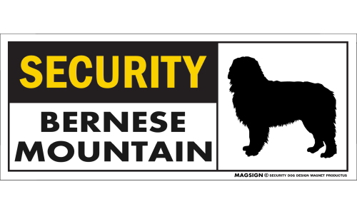 バーニーズマウンテンドッグ,車,マグネット,セキュリティーステッカー,英語,警備,防犯,SECURITY,BERNESE MOUNTAIN,屋外,防水性能,耐水性,耐光性,耐候性,日本製
