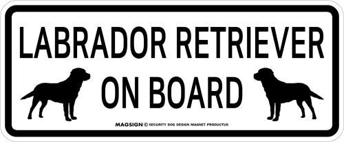 ラブラドールレトリバー,乗車中,カーマグネット,バンパーステッカー,英語,LABRADOR RETRIEVER ON BOARD,ホワイト,白色
