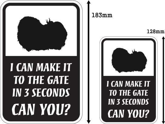 CAN YOU?マグネットサイン:ペキニーズ