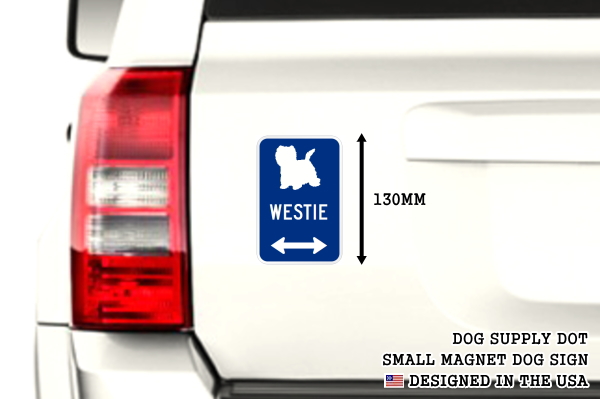 WESTIE イラスト&矢印 マグネットサイン