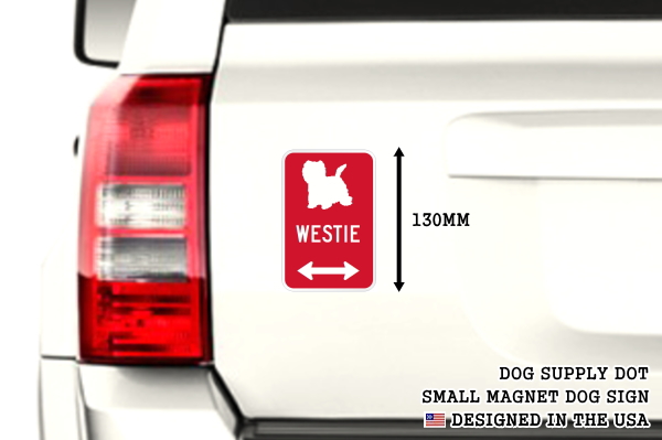 WESTIE イラスト&矢印 マグネットサイン